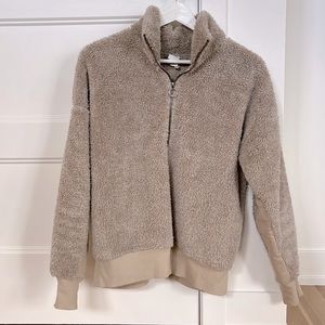 Lole Faux Fur Pull Over Sweater